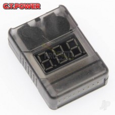 GT POWER 2-8S Battery Meter and Low Voltage Alarm